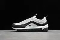 chaussures nike air max 97 noir blanc  gris